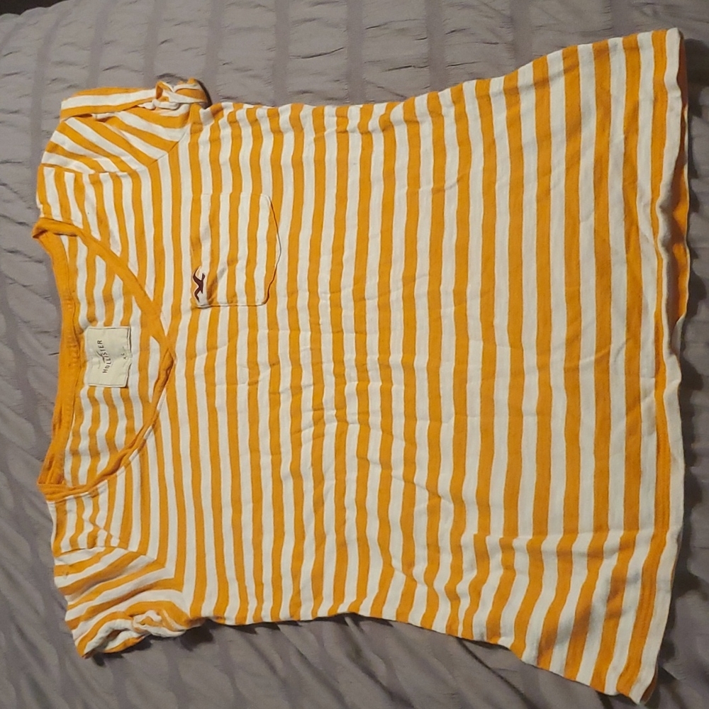 Hollister Striped Tee Size XS